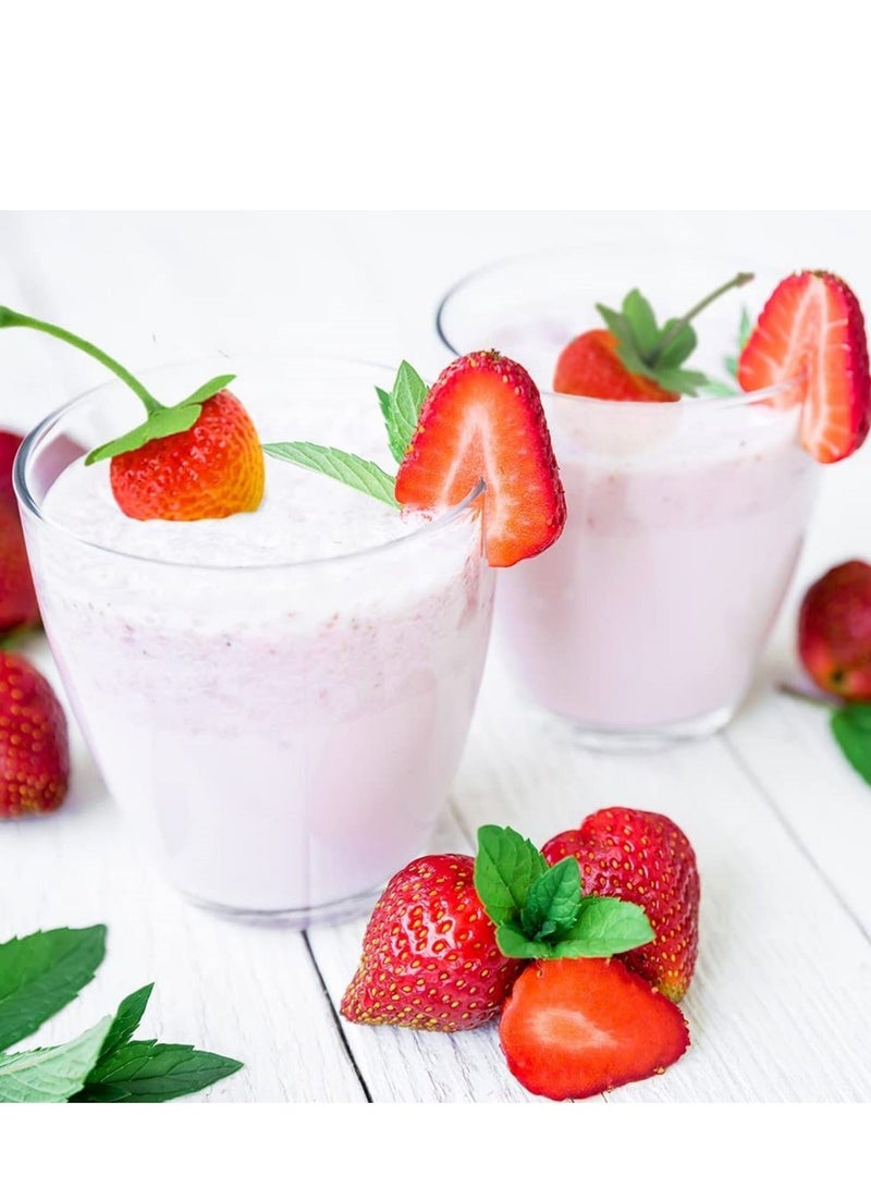 Captaintech 32Pcs Artificial Strawberries Fake Fruit Fake Strawberries Fake Cherries,Simulation Fake Strawberry Realistic Plastic Fruit Artificial Fake Cherries Strawberry Decor for Wedding,Photography Prop - Image 4