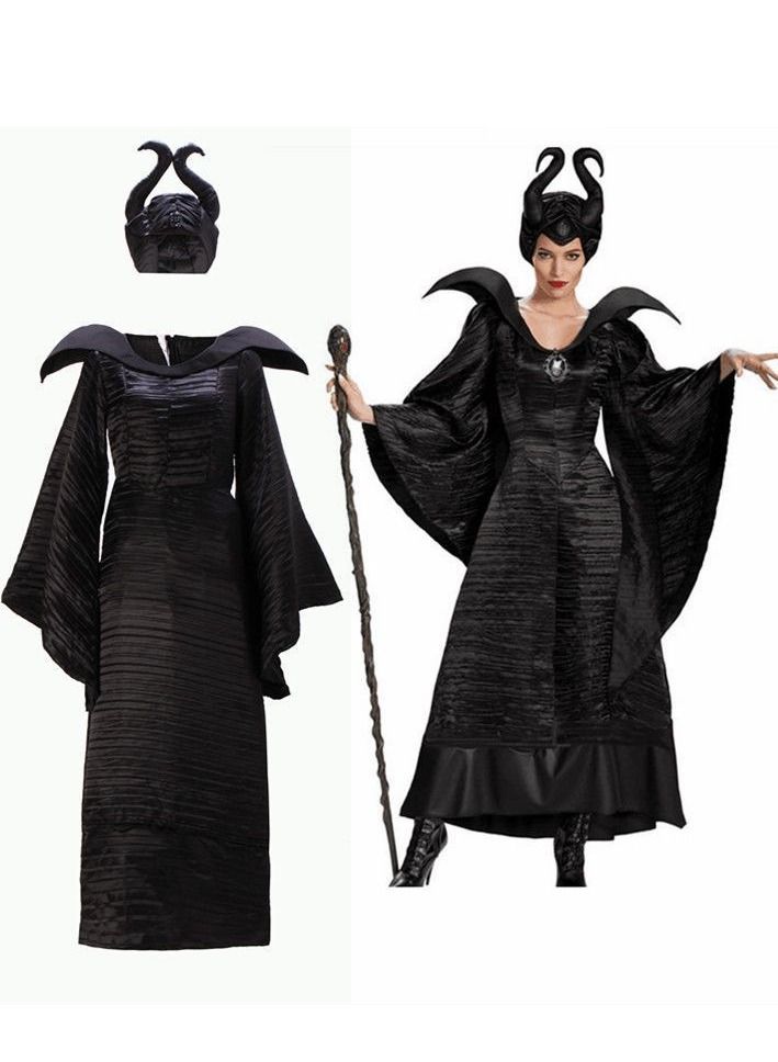 Maleficent Witch Costumes Cosplay Stage Costumes - Image 3