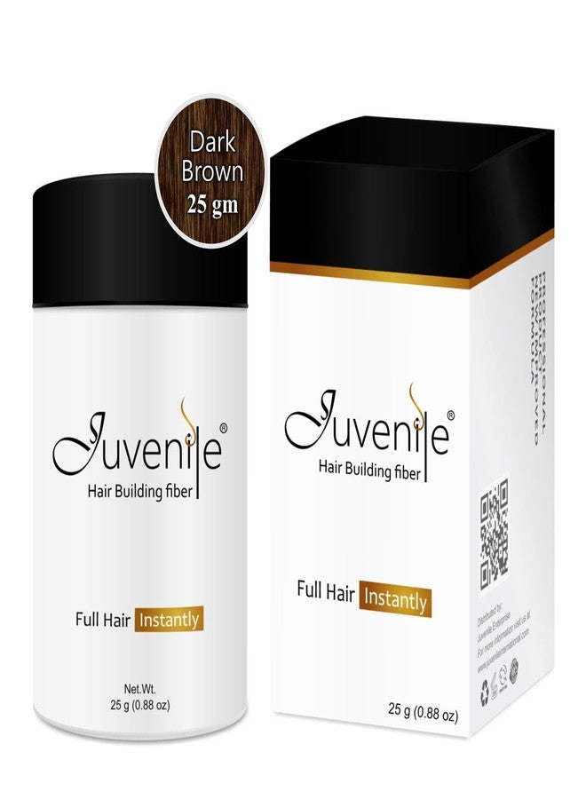 جوفينايل ألياف بناء الشعر للأطفال 25 غرام - بودرة تكثيف الشعر الفورية للرجال والنساء - تغطي فراغات الشعر، وتضيف كثافة، وتدوم طويلاً، وتمنح مظهرًا طبيعيًا - خافي لتساقط الشعر لإطلالة شعر أكثر كثافة في وقت قصير - Image 1