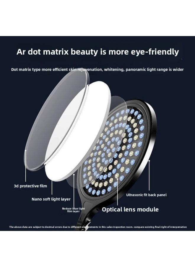 Generic - Manufacturer Customized Mobile Phone Live Photography Bracket Fill Light Photo Beauty Lamp Soft Light Floor-Standing Tripod Full Screen Lamp-Light Source Color:[desktop Stand] (6inch Dual Camera Positions) - Image 1