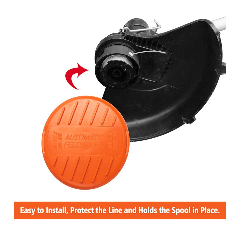X Home AF-100 Weed Eater String Compatible with Black Decker String Trimmers, 6 Spools & 1 Cap - Image 4