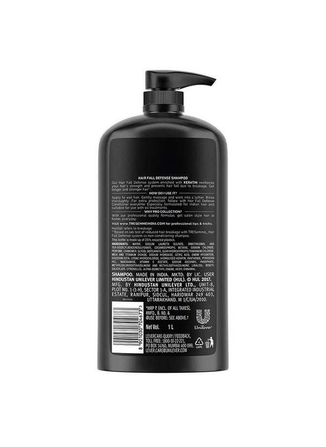 Hair Fall Defence Shampoo, With Keratin Protein, Upto 97% Less Hair Breakage, 1 Ltr - pzsku/ZE23A5F6265F23769354CZ/45/_/1733730083/03bfc383-805f-4f96-883a-364c071396c2