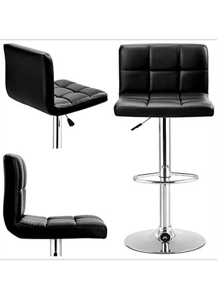 Generic Bar Stool, Bar Chair, Office Chair Set Adjustable-Black  - Image 2