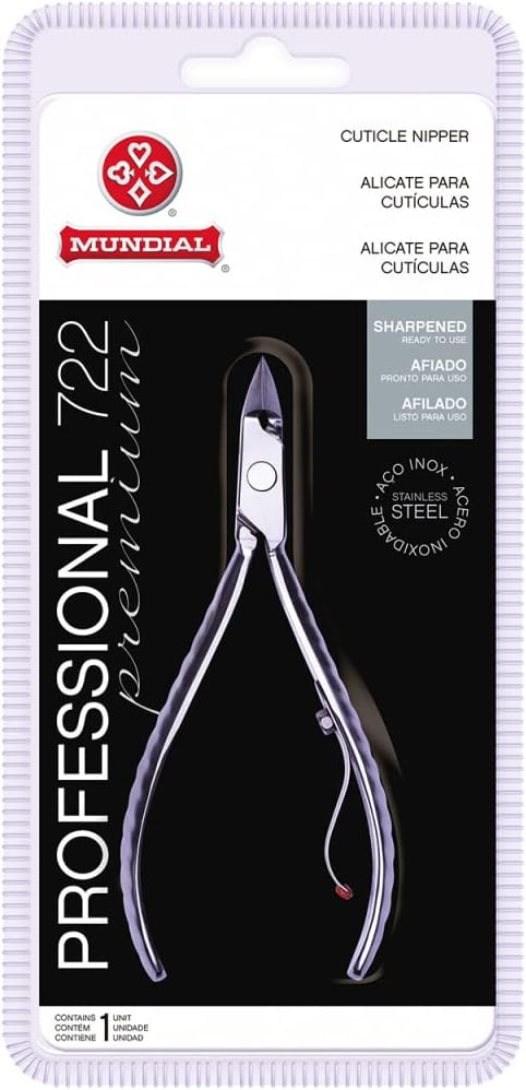 Mundial Stainless Cuticle Pliers (M722)