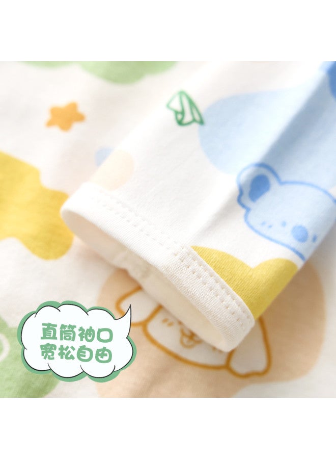 Doxiluka Baby Clothes, Spring And Autumn Long-sleeved Newborn Kimono-style Bodysuits, Class A Pure Cotton, Soft Infant Undershirts For Small Months - Image 5