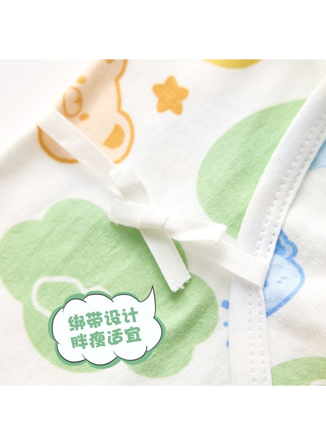 Doxiluka Baby Clothes, Spring And Autumn Long-sleeved Newborn Kimono-style Bodysuits, Class A Pure Cotton, Soft Infant Undershirts For Small Months - Image 4