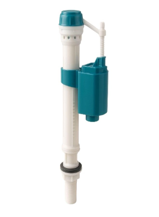 Prem's Big High-Pressure Anti-Siphon Ball Cock Fill Valve, Adjustable 7-11" Fit, Anti-Siphon Backflow Protection, Universal for One- & Two-Piece Toilets, White - Image 2