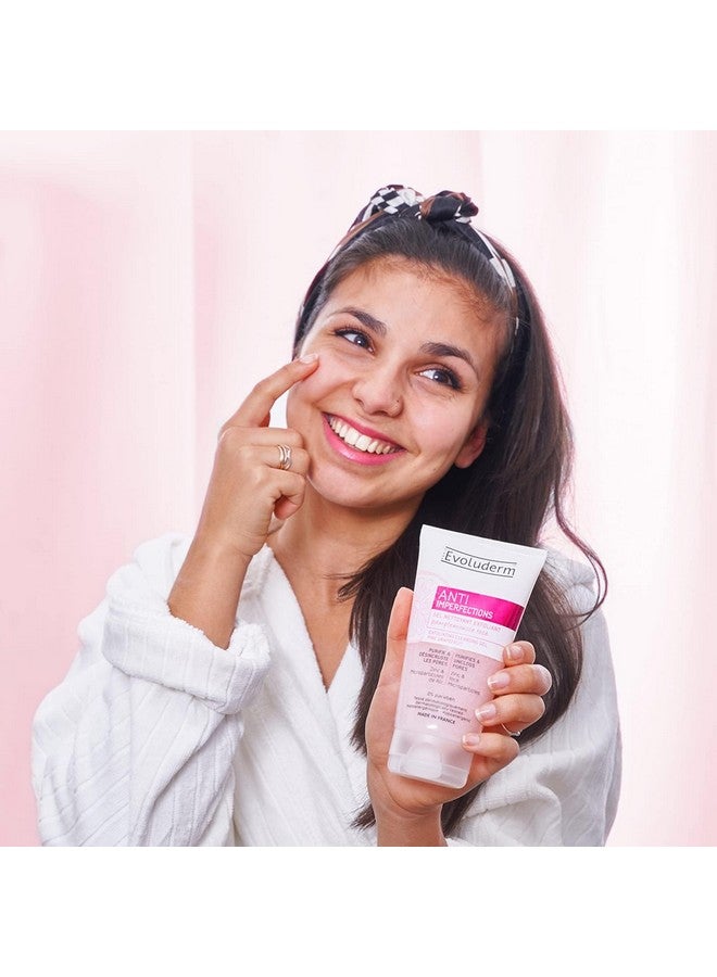 Evoluderm Anti Imperfection Exfoliating Face Cleansing Gel Deeply Cleanses And Purifies The Skin 150 Ml - Image 3