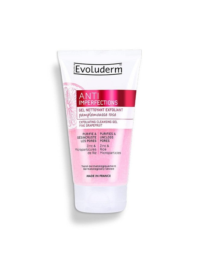 Evoluderm Anti Imperfection Exfoliating Face Cleansing Gel Deeply Cleanses And Purifies The Skin 150 Ml - Image 1
