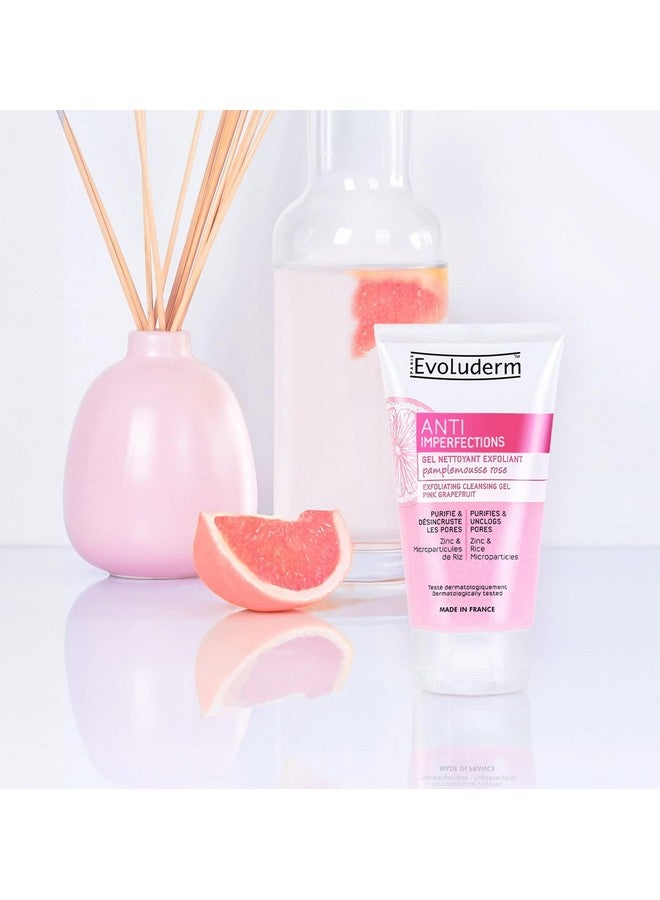 Evoluderm Anti Imperfection Exfoliating Face Cleansing Gel Deeply Cleanses And Purifies The Skin 150 Ml - Image 2