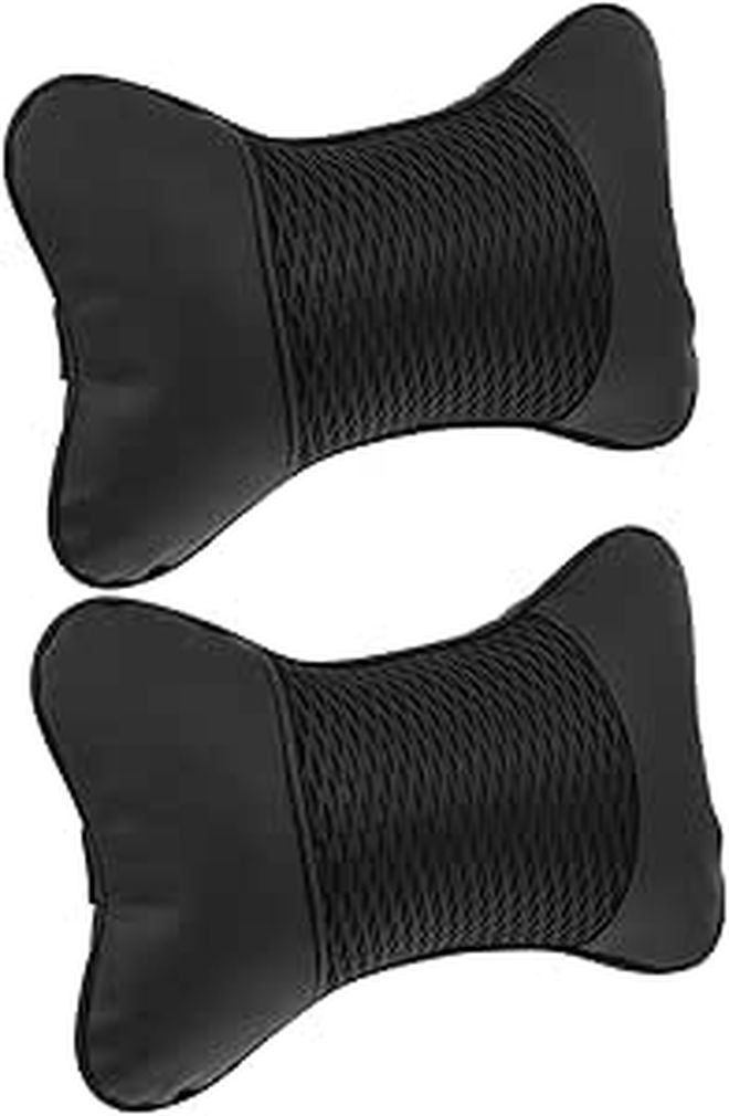 Car Seat Neck Pillows 2 Pieces Headrest Cushion Support for Home - Image 1
