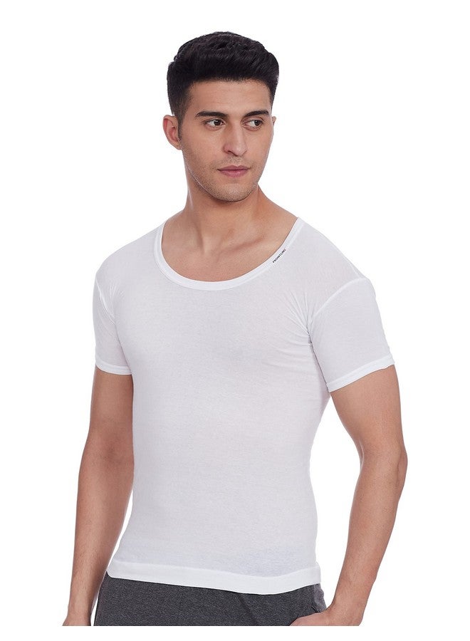 روبا سترة Rupa Frontline للرجال بقصّة عادية (أبيض_Xxxx-Large 4Xl) - Image 2