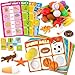 Broytain Match Card Sort Game Set for ToddlersMontessori Game for Kids Educational Fine Motor SkillsSpeech Therapy ToysPreschool Kindergarten Learning ActivitiesSorting Toys for Toddlers 35 - Image 2