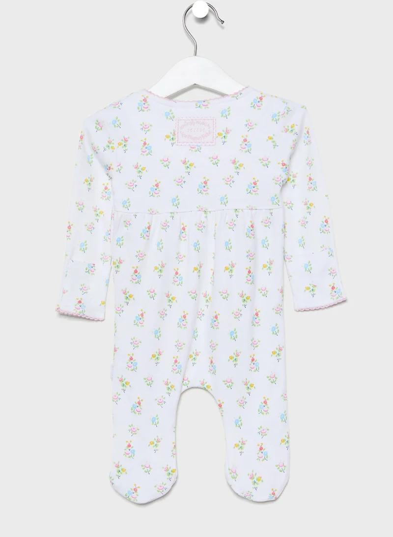 JoJo Maman Bebe Infant Pretty Floral Romper