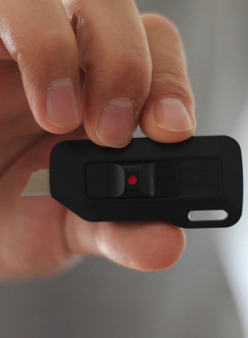 Excefore Mini Box Cutter, Retractable Box Opener, Utility Knife, Blade Retracts Automatically, Built-in Magnet, 4pc pack - Image 3