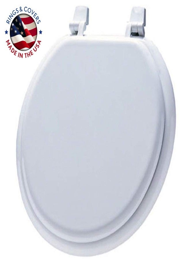 Mayfair 66TT 000 Economy Wood Toilet Seat, ROUND, White - Image 2