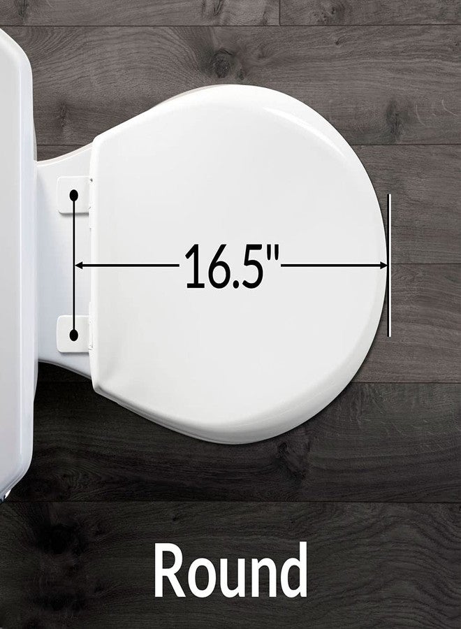 Mayfair 66TT 000 Economy Wood Toilet Seat, ROUND, White - Image 5