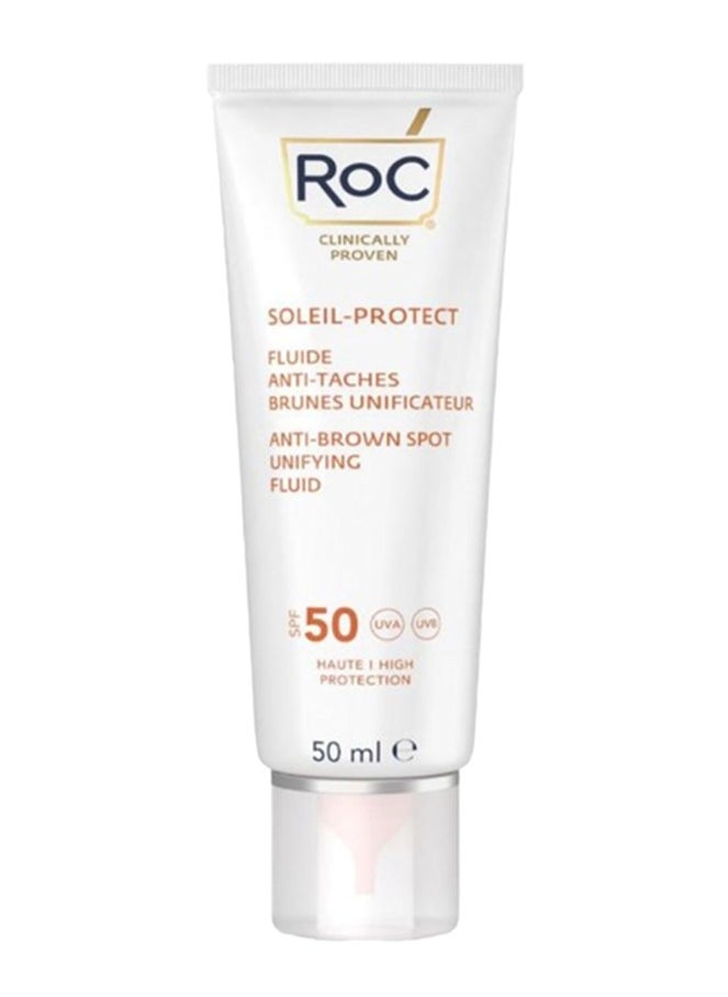RoC - SOLEIL PROTECT ANTI-BROWN SPOT VITAMIN C SPF50 50ML - Image 1