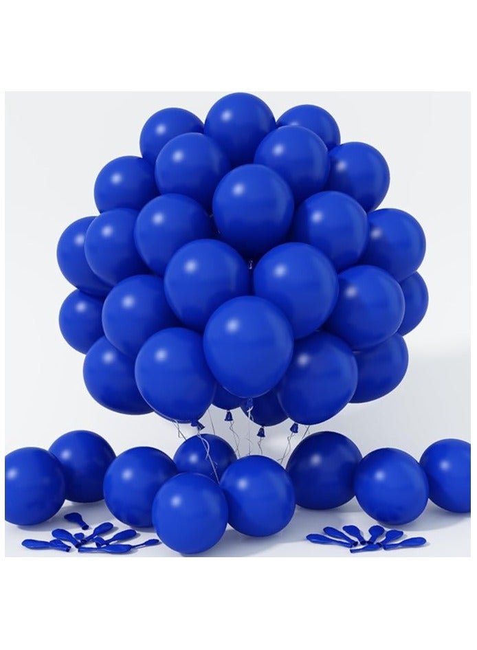 Boxwoods 100 PCS Of Royal Blue Balloons 12 inch - Image 1
