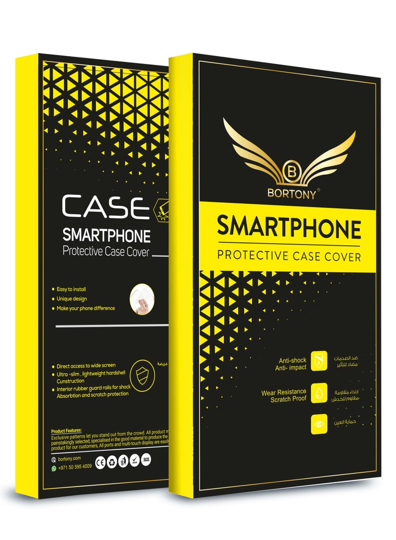 BORTONY Drop Protection Case Cover For Samsung Note 20 Clear - Image 4