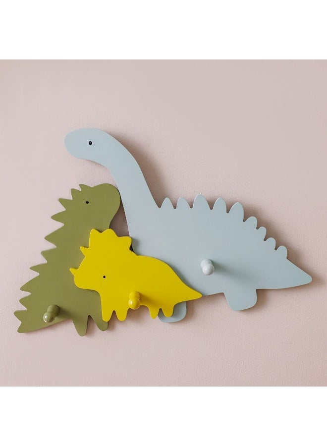 DANUBE HOME Meow Mdf 3 Dino Wall Hook 44X30X7.5Cm - Image 1