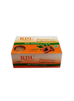 PAPAYA RDL Papaya Extract Brightening  Soap 128grams  - Image 1
