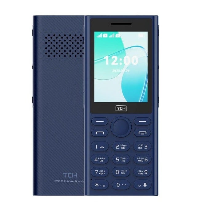 TCH NOVA Feature Phone Blue Dual Sim 4G International Version - Image 1