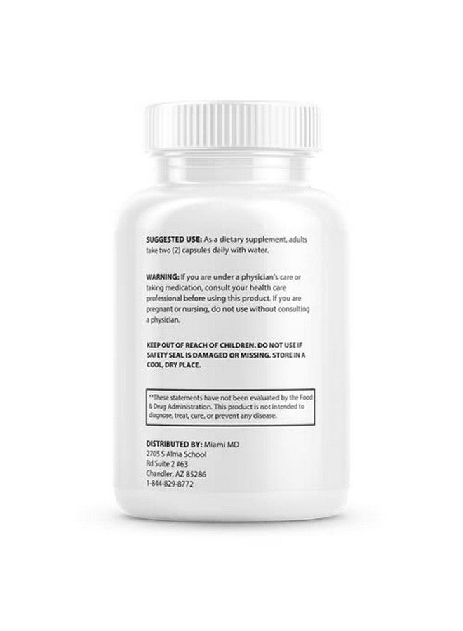 MiamiMD Total Beauty Matrix Collagen Supplements For Women Collagen Capsules With Vitamin C For Hair Skin And Nails Cruelty Free 60 Capsules - Image 3