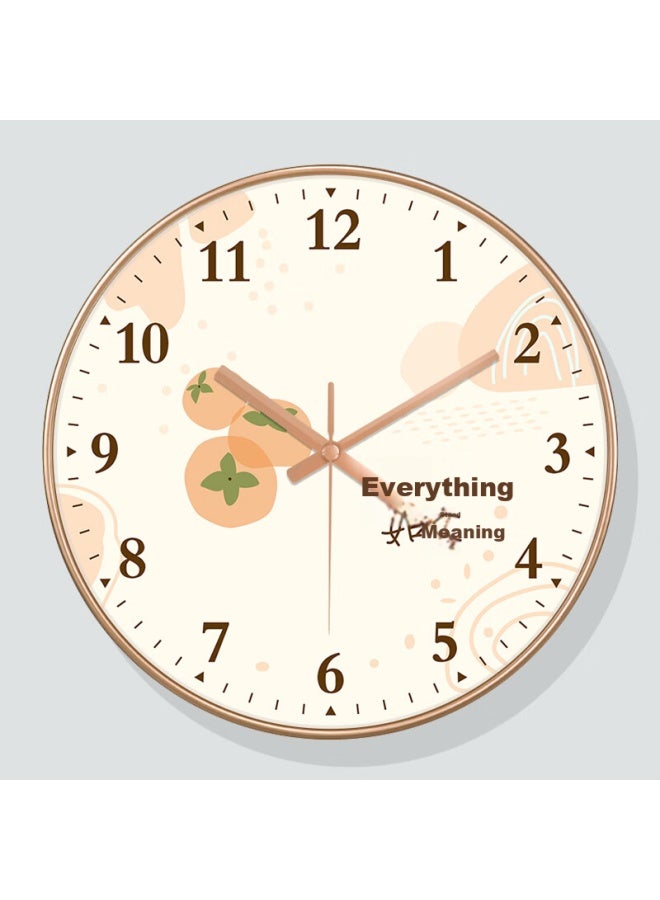 Peng Chuang Pengchuang Swiss Movement Chinese Style Wall Clock Modern Clock Decorative Home Quartz Clock Living Room Wall Clock - Image 3
