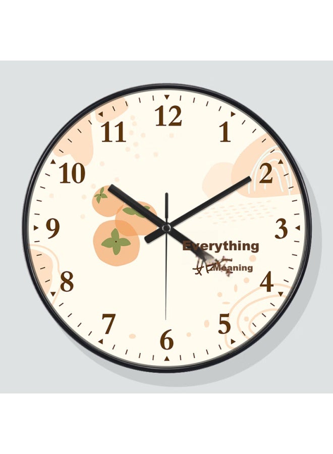 Peng Chuang Pengchuang Swiss Movement Chinese Style Wall Clock Modern Clock Decorative Home Quartz Clock Living Room Wall Clock - Image 2