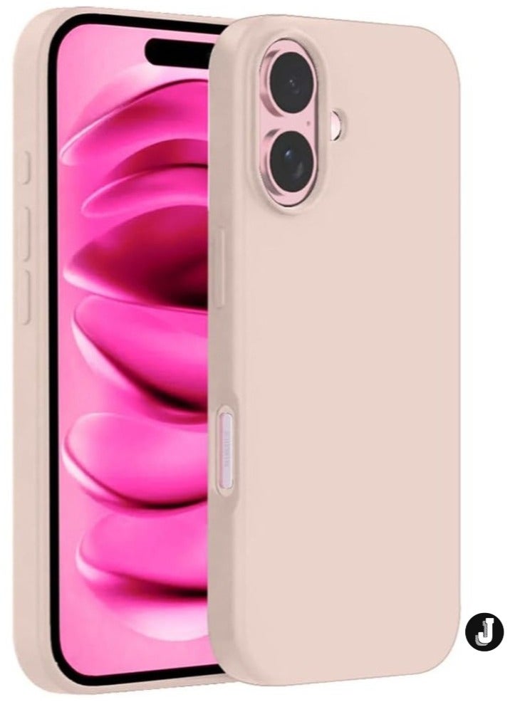 JAJEEK "New Liquid Silicone Case for iPhone 16 Plus – Ultra Slim Design with Soft Anti-Scratch Microfiber Lining & Drop Protection" - Image 1