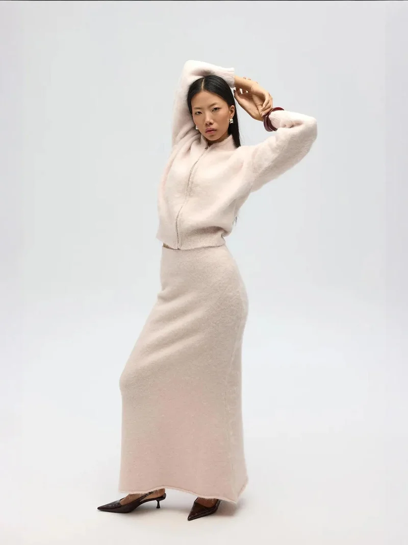 Mai Collection MAI STUDIOS Nivra Knit Maxi Skirt
