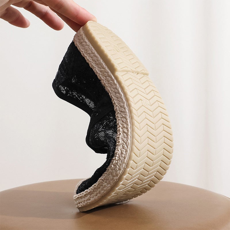 Women's Summer Mesh Breathable Espadrille Flats - Image 5