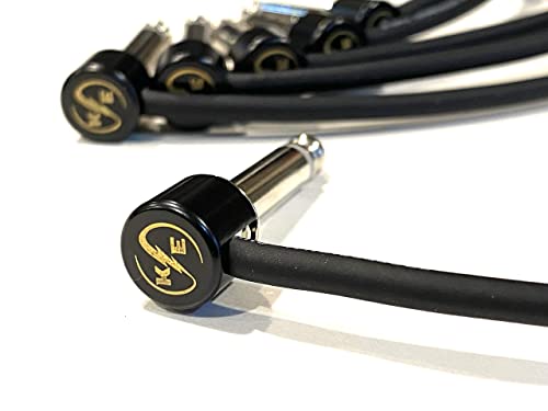 Kurrent Electric Solder-Free Solderless Guitar Pedal Patch Cable Kit 6 Pack for Custom Pedalboard - Image 2