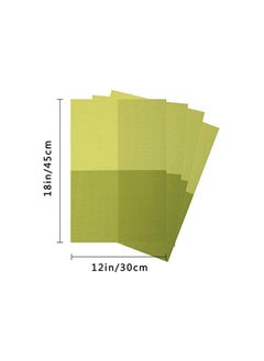 KITCHENOO 6 Pieces Kitchen Dining Tablecloths 30*45cm  - Image 5