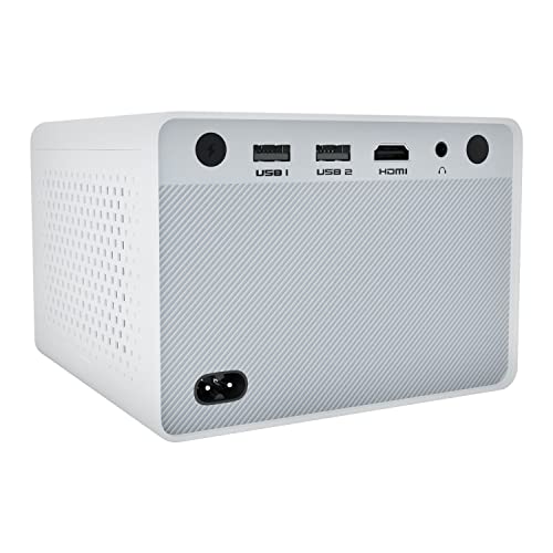 ZEBRONICS بروجكتور زيبترونيكس بيكسبلاي 20 LED بدقة FHD 1080p، HDMI، USBx2، مخرج AUX، بلوتوث v5.1، بحجم شاشة يصل إلى 431 سم، مكبر صوت مدمج، 3000 لومن وتصميم مدمج - Image 3