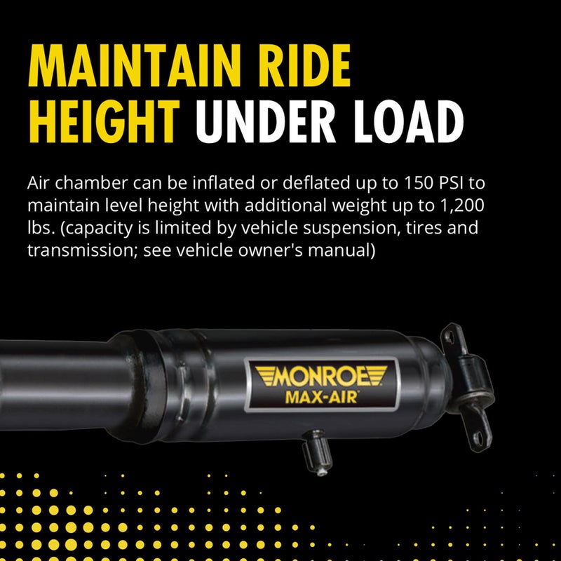 Monroe Max-Air MA785 Air Adjustable Air Shock Absorber Pack of 2 for Chevrolet Corvette - Image 4