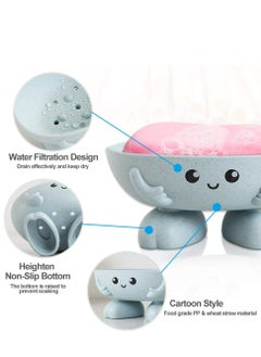 Oasisgalore Soap Holder, Cute Soap Dish for Kids, Creative Beige Soap Dish for Bathroom or Kitchen Countertop, Beige  - Image 2