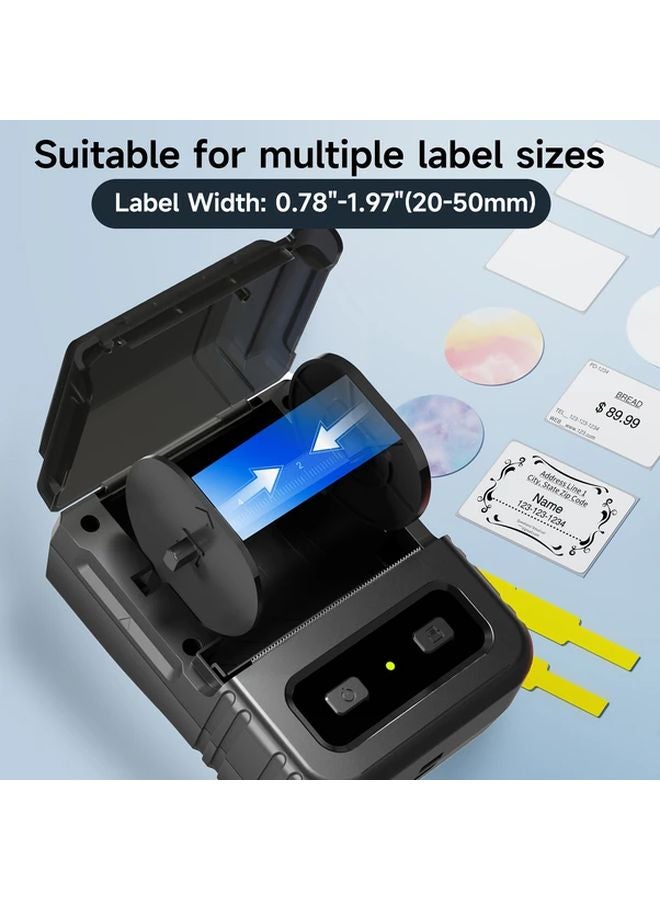 White M110 Pro Portable Thermal Label Printer 2 Inch Barcode Printer For Small Business Inventory Management - Image 4