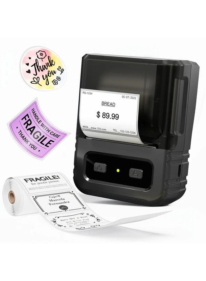 White M110 Pro Portable Thermal Label Printer 2 Inch Barcode Printer For Small Business Inventory Management - Image 2