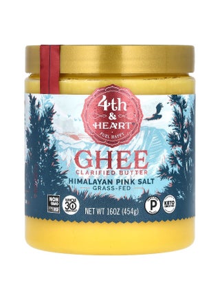4th & Heart, Ghee Clarified Butter, Himalayan Pink Salt, 16 oz ( 454 g) - pzsku/ZE23CBD391198A3287477Z/45/_/1745336156/b4e27fbc-3b80-4b71-b81d-cdfb9b367252