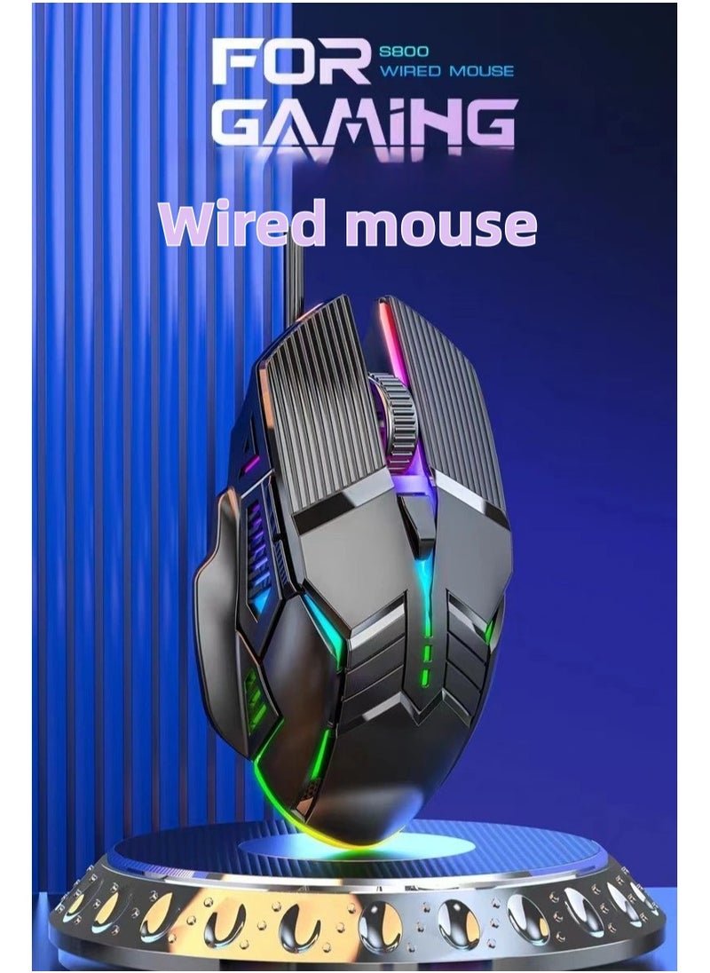 Generic - Wired RGB High Performance Gaming Mouse - Image 1