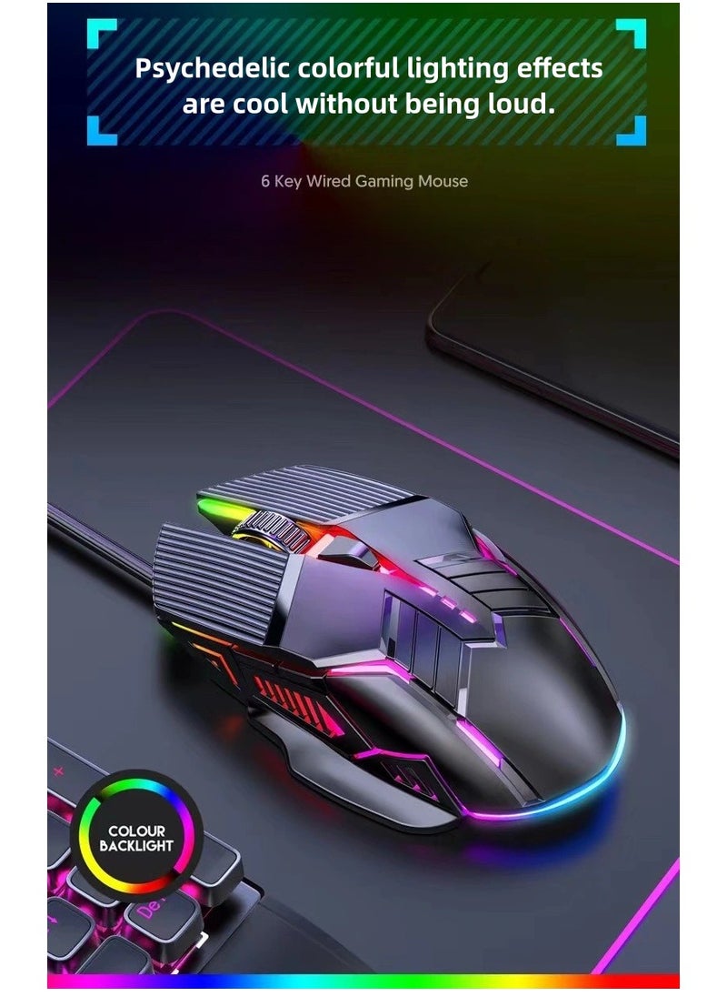 Generic - Wired RGB High Performance Gaming Mouse - Image 1