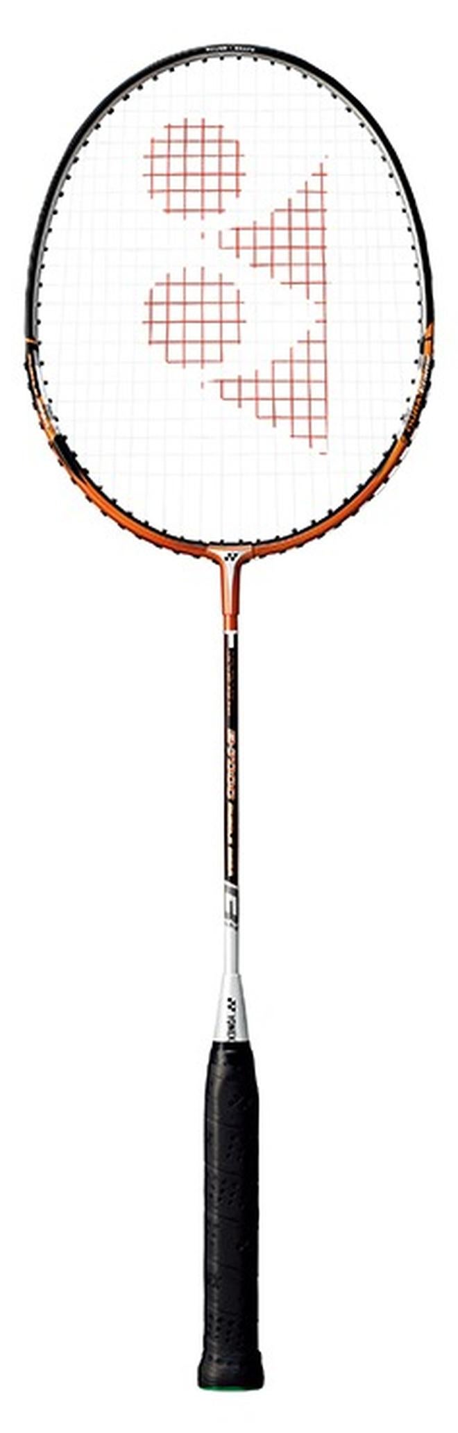 Yonex B 7000 Mdm G4U Copper Orange Strung Badminton Racquet - Image 1