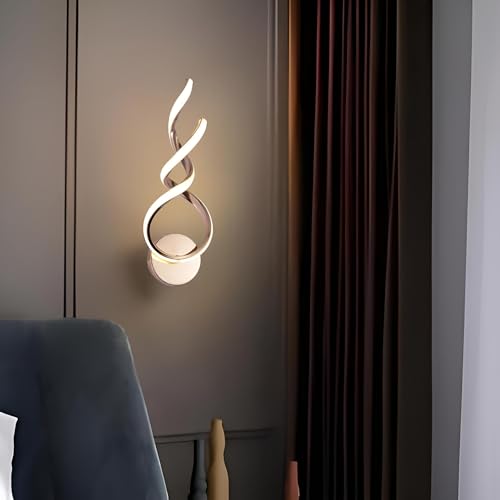 FILLISKA Luxurious LED Wall Lamp for Home with Adjustable Colour Changing Function (French Gold-7716)(1 Year Warranty) - Image 1