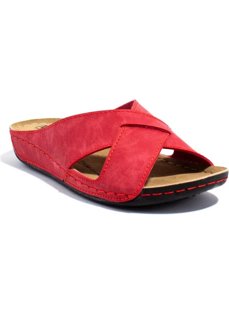 Dagoster DZA37-514 Red Casual Women's Slippers