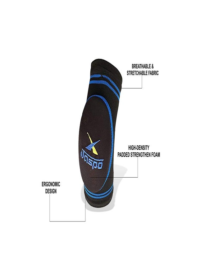 Jaspo B- Safe Guards (Knee,Elbow,Helmet) (Medium, Blue) - Image 2