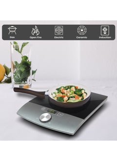 Sweet Home 30 CM Ceramic Frying Pan - Brown / Cream | PFOA Free, Oven Safe, Heat-Resistant Handle, Induction Compatible  - Image 4