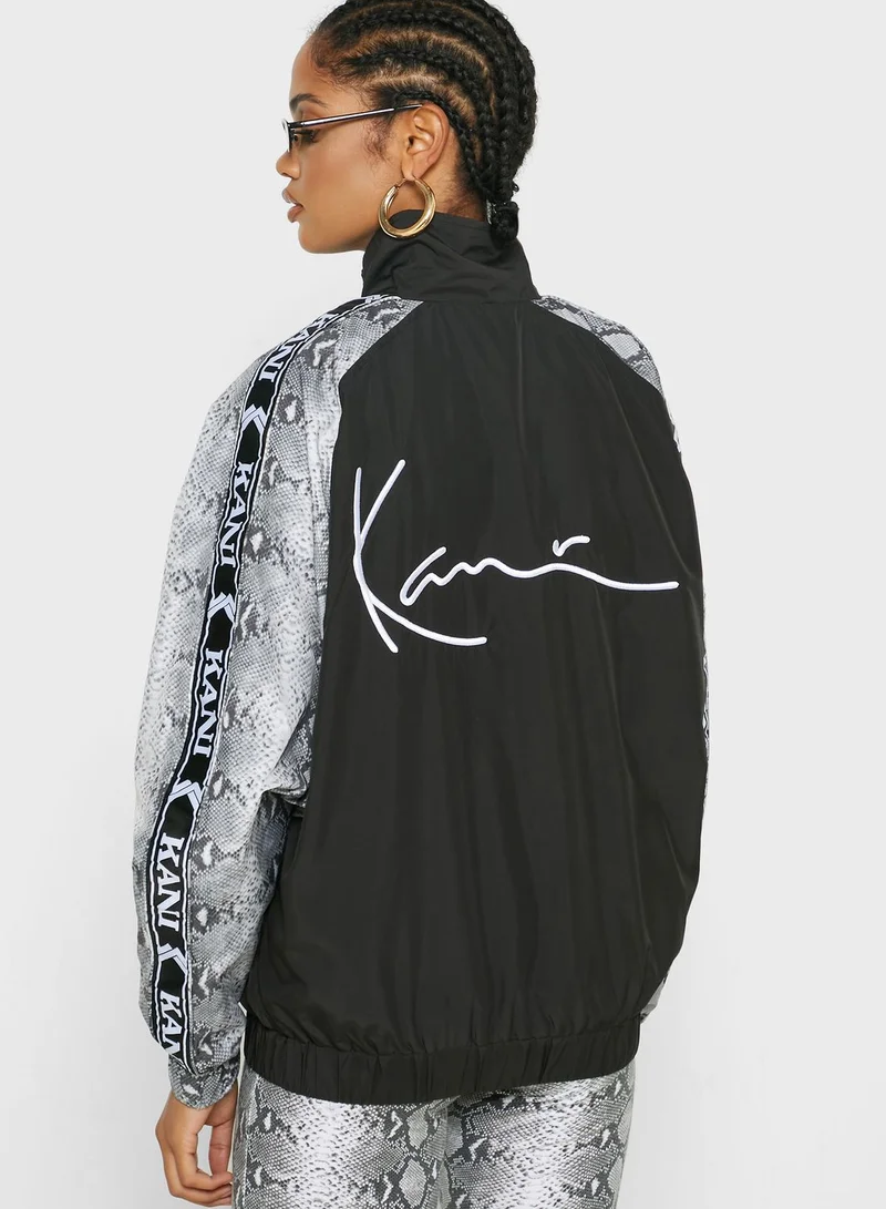 Karl Kani Retro Snake Print Track Jacket
