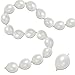 JINUPHION 100 Pcs Quick Link Balloons White Metallic 6 inch Latex Linking Balloons Pearl White for Balloon WallArchesChains Birthday Party Wedding Anniversary Graduation Arch Party Decor - Image 2